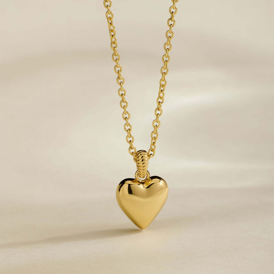 The Classic Puffy Heart Necklace