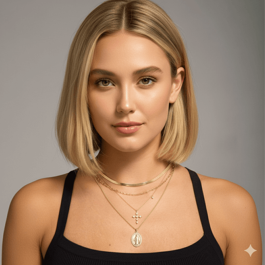 The Classic Herringbone Chain Necklace