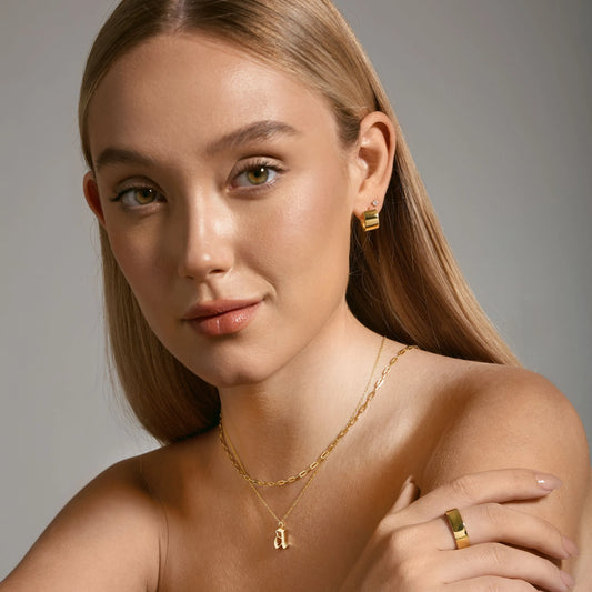 The Old English Initial Necklace