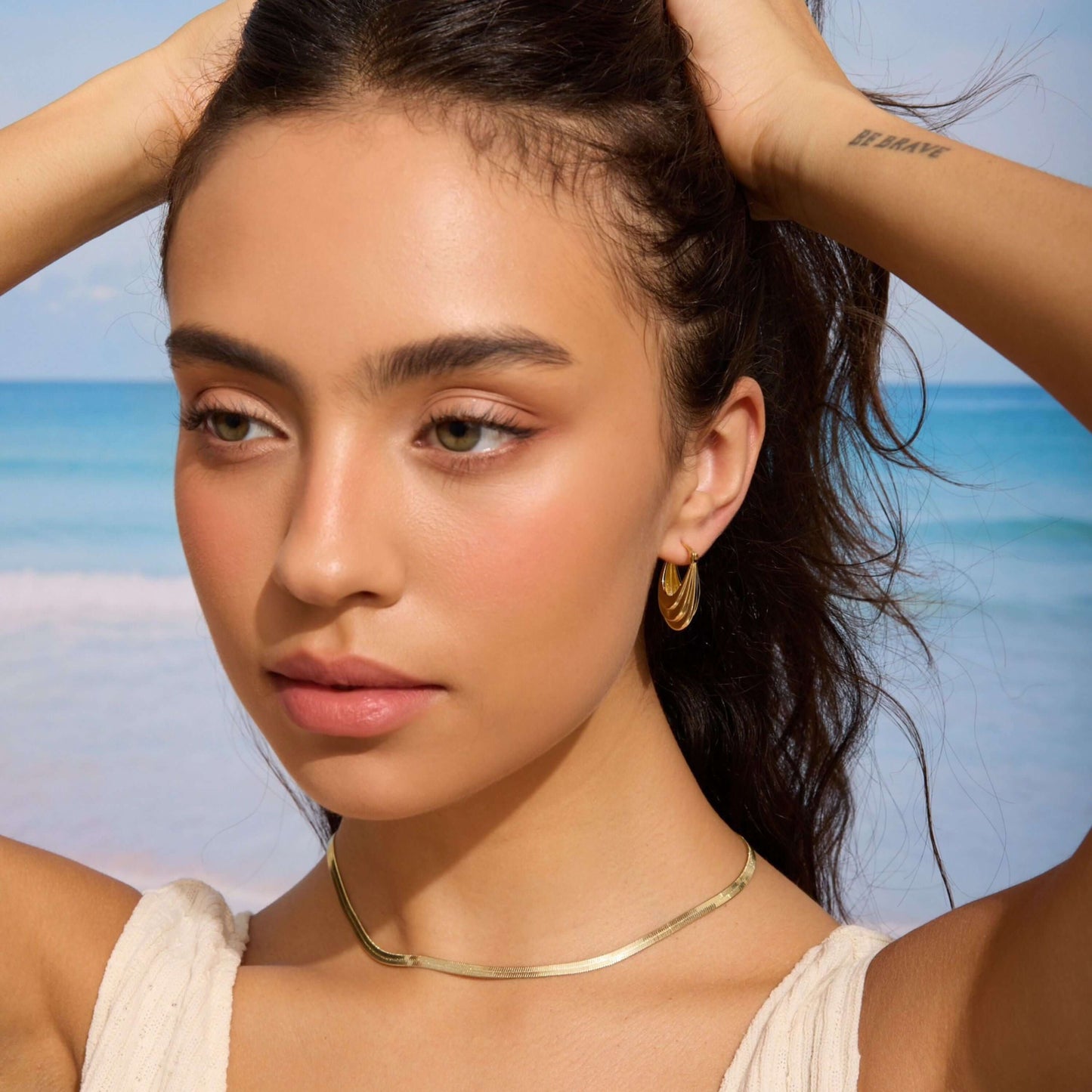 The Sculptural Abstract Hoops