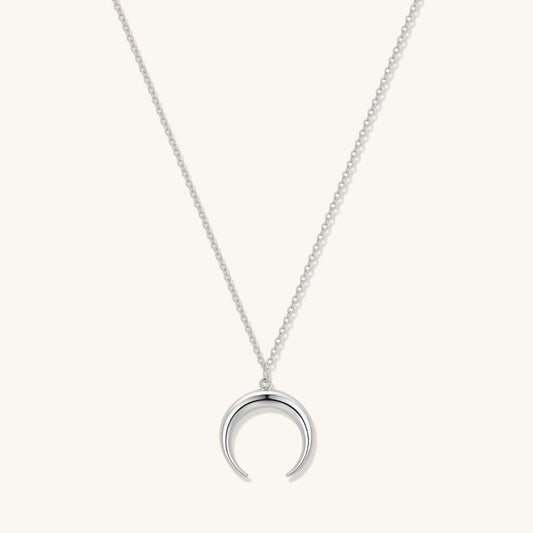 The Celestial Crescent Moon Necklace