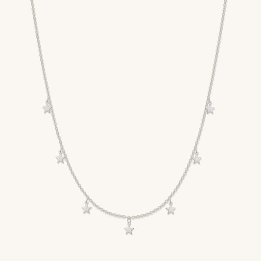 The Celestial Star Charm Choker