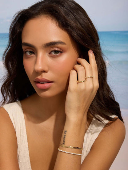 The Classic Figaro Chain Bracelet