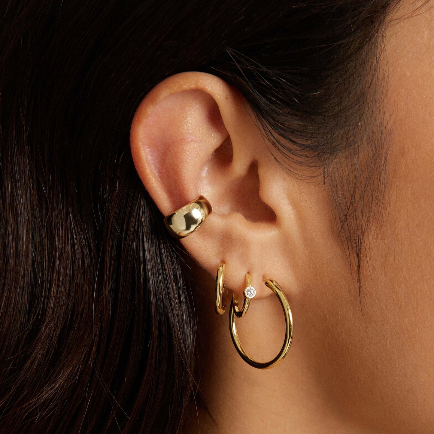 The Essential Medium Gold-Filled Hoops