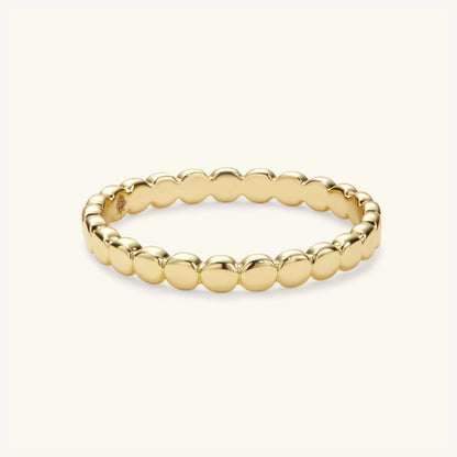 The Radiant Gold-Filled Dot Ring