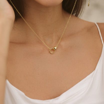 The Interlocking Circle Necklace