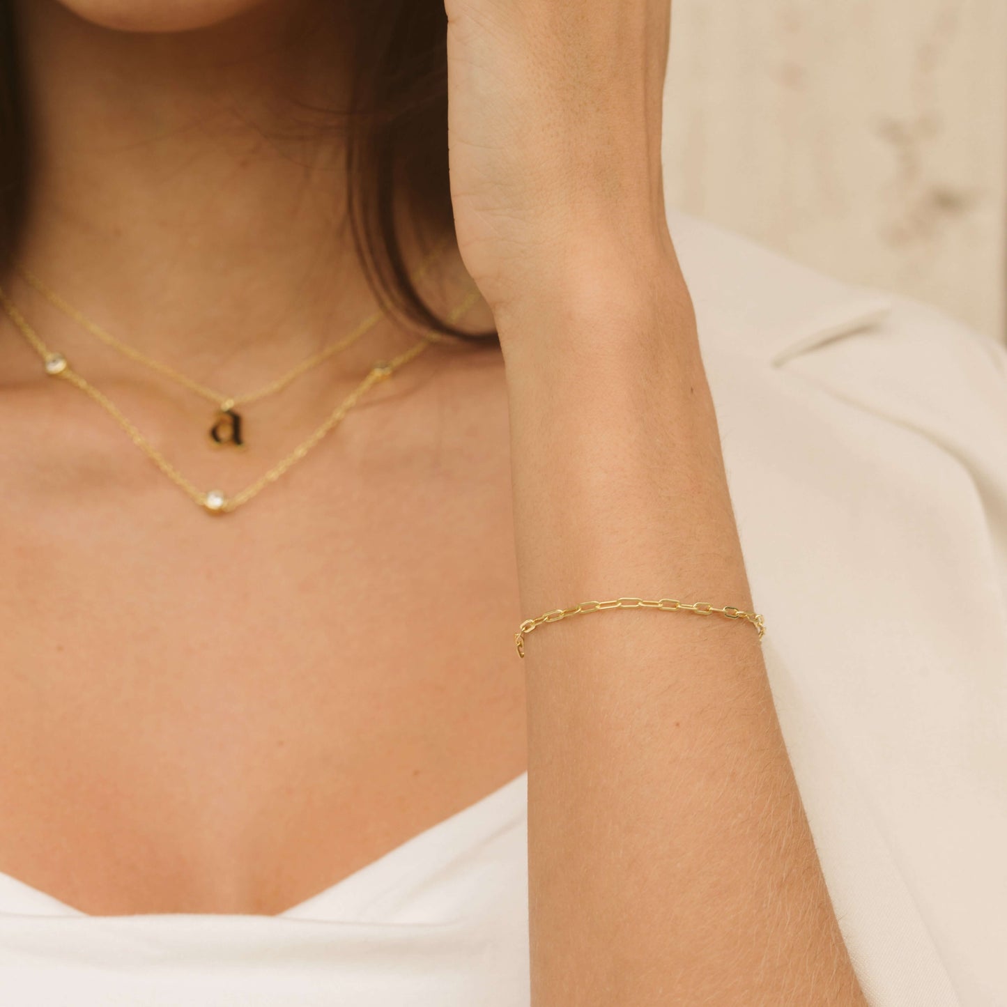 The Essential Gold-Filled Paperclip Bracelet