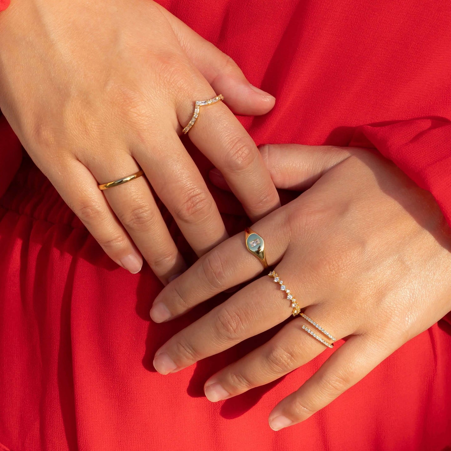 The Modern Spiral Wrap Ring