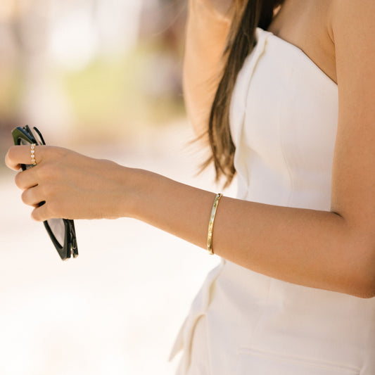 Gold Filled Cuff Bracelet