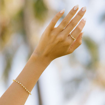 The Pear Cut Tennis Bracelet
