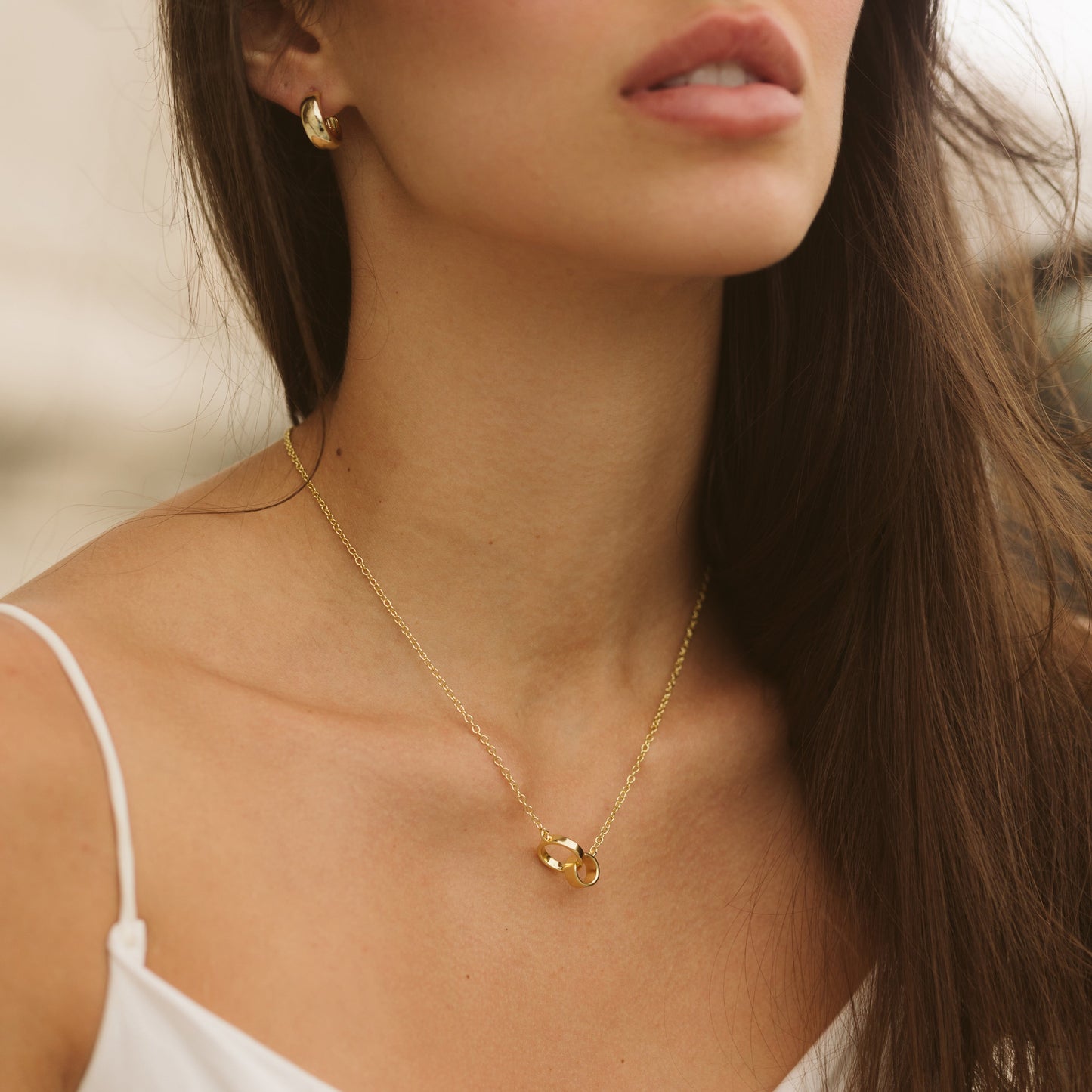 The Interlocking Circle Necklace