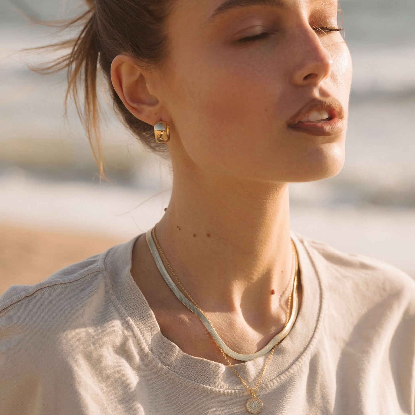 The Essential Oval Dome Hoops