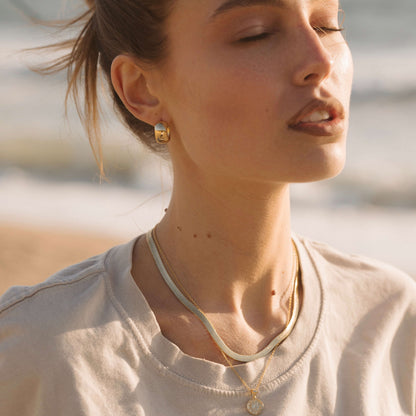 The Essential Oval Dome Hoops