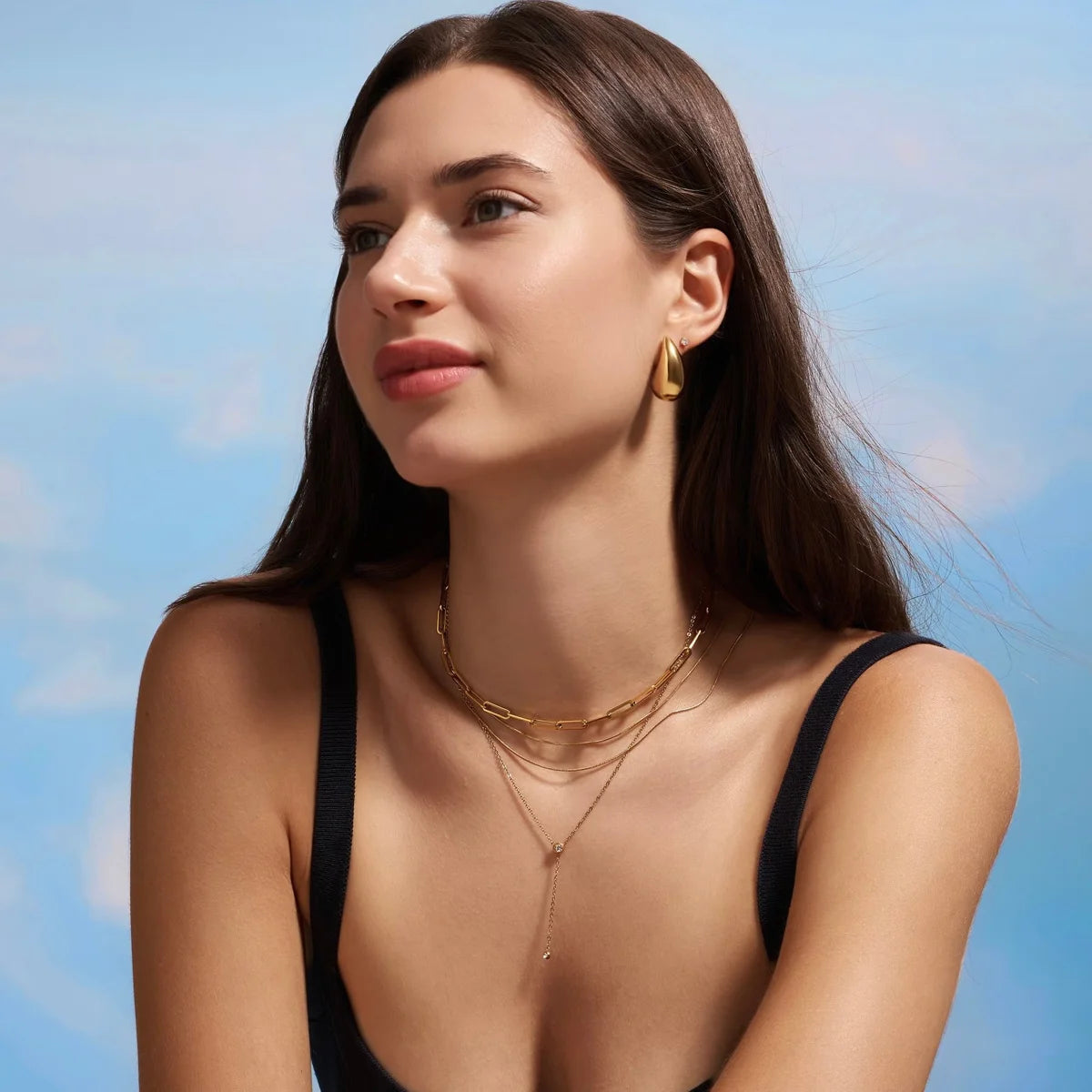 The Statement Paperclip Chain Necklace