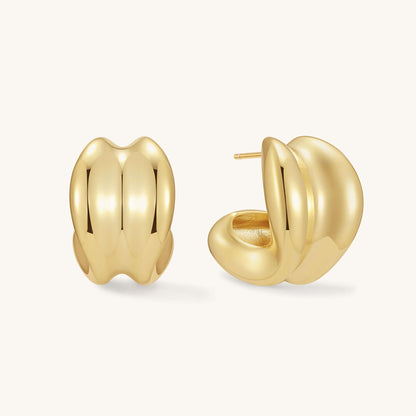 The Modern Pave U-Hoops