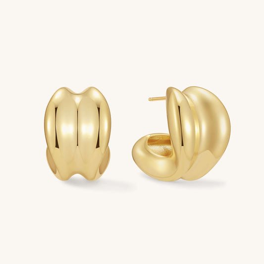 The Modern Pave U-Hoops