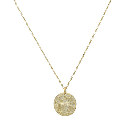 The Celestial Zodiac Coin Necklace