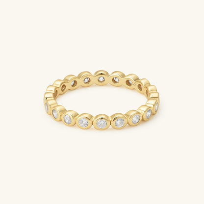 The Sparkle Bezel Eternity Band