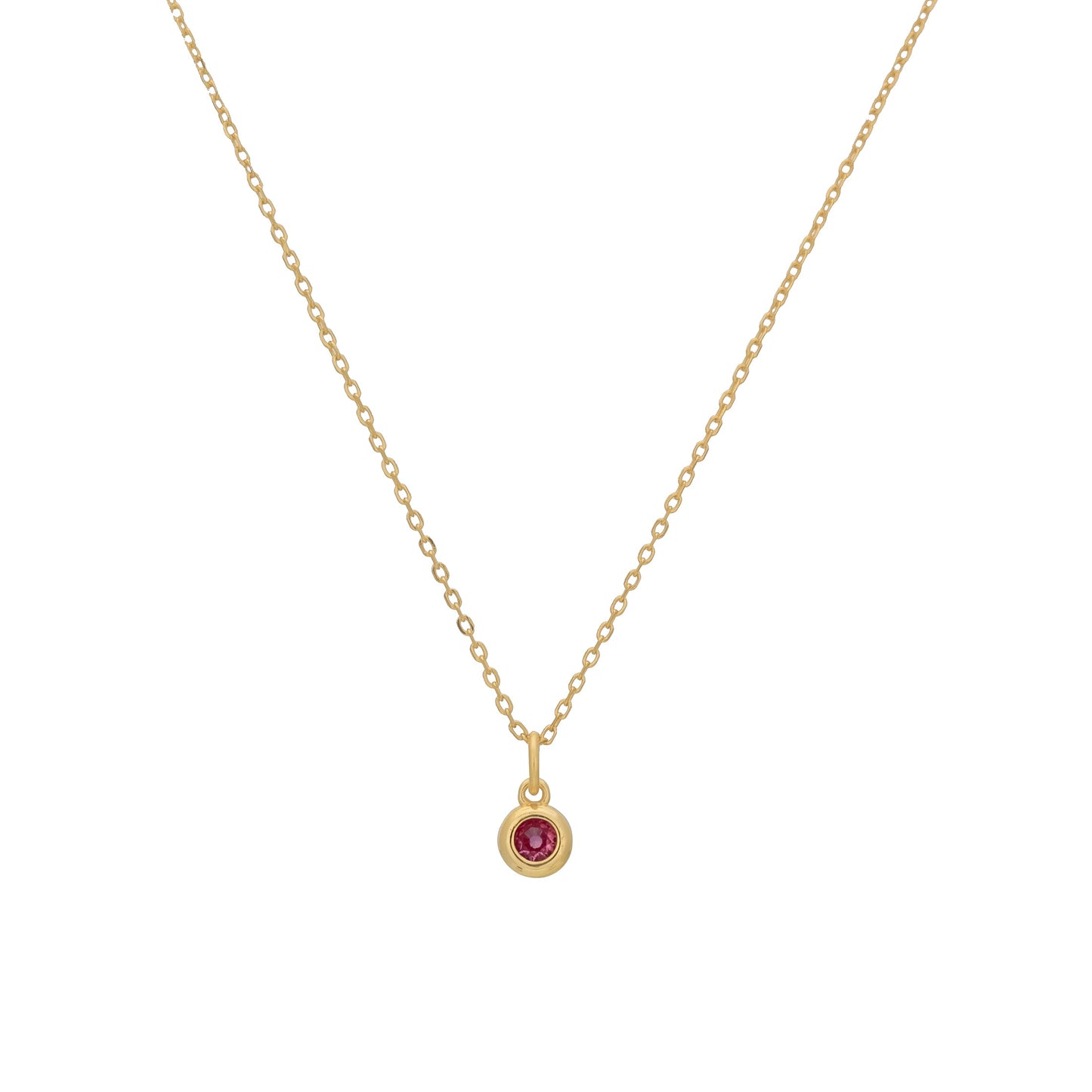 The Personalized Birthstone Pendant Necklace