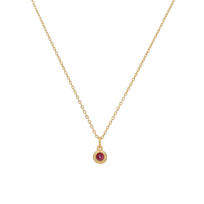 The Personalized Birthstone Pendant Necklace