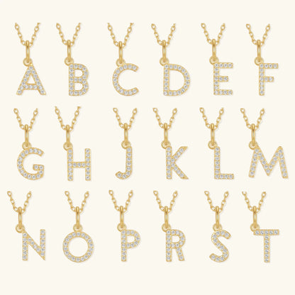 The Personalized Diamond Initial Necklace