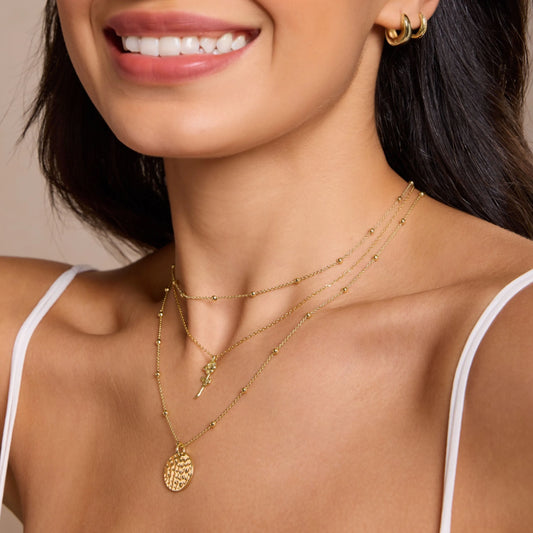 The Timeless Rose Pendant Necklace