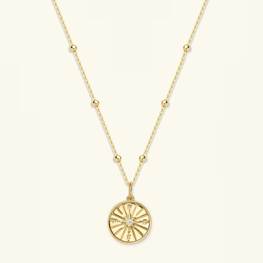 The Guiding Compass Pendant Necklace