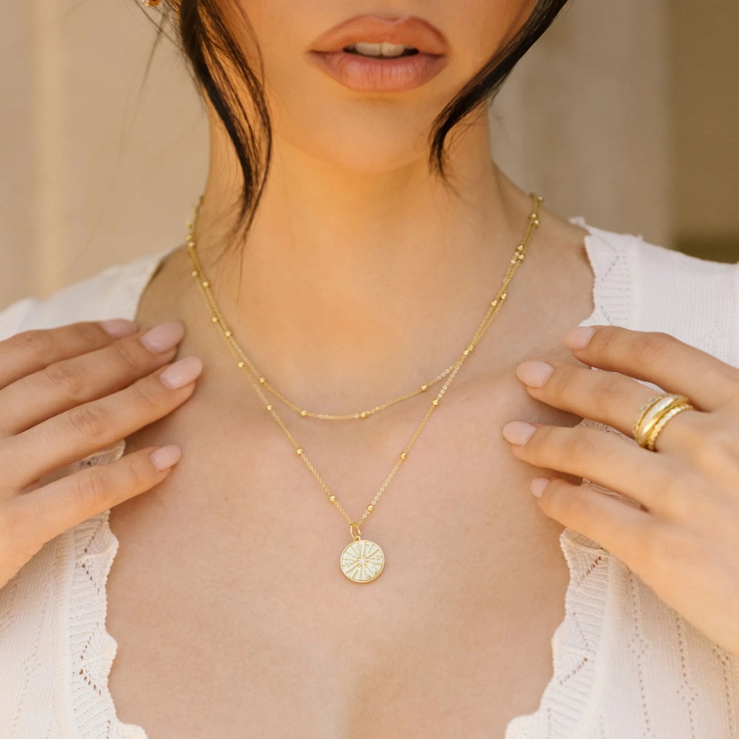 The Guiding Compass Pendant Necklace