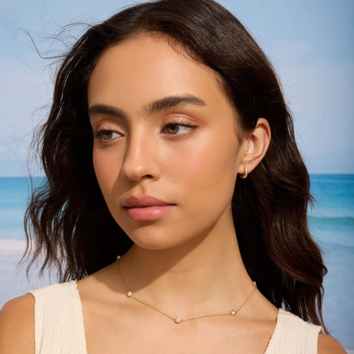 The Five Diamond Station Necklace