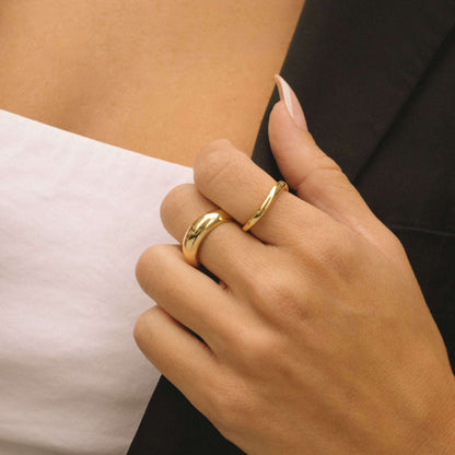 The Classic Bold Dome Ring