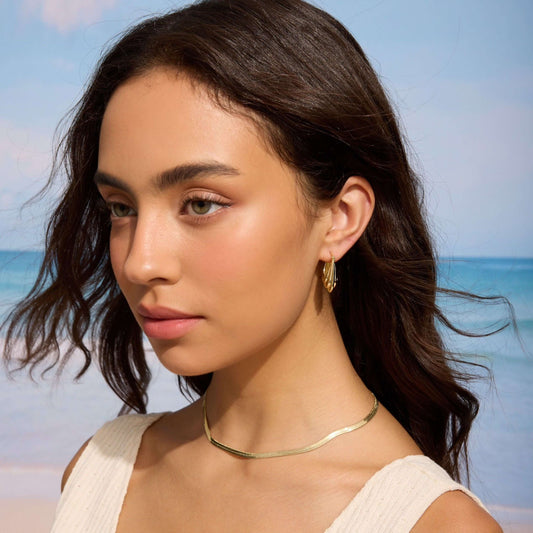 The Sculptural Abstract Hoops