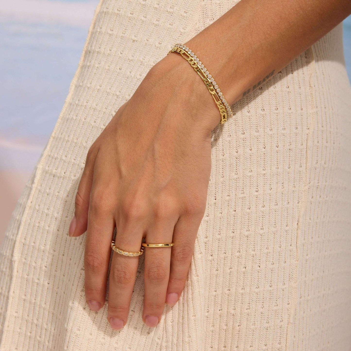 The Classic Figaro Chain Bracelet