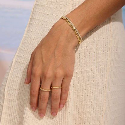 The Classic Figaro Chain Bracelet