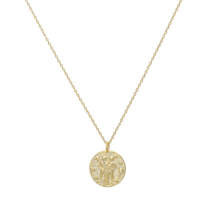 The Celestial Zodiac Coin Necklace