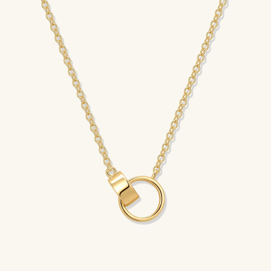 The Interlocking Circle Necklace
