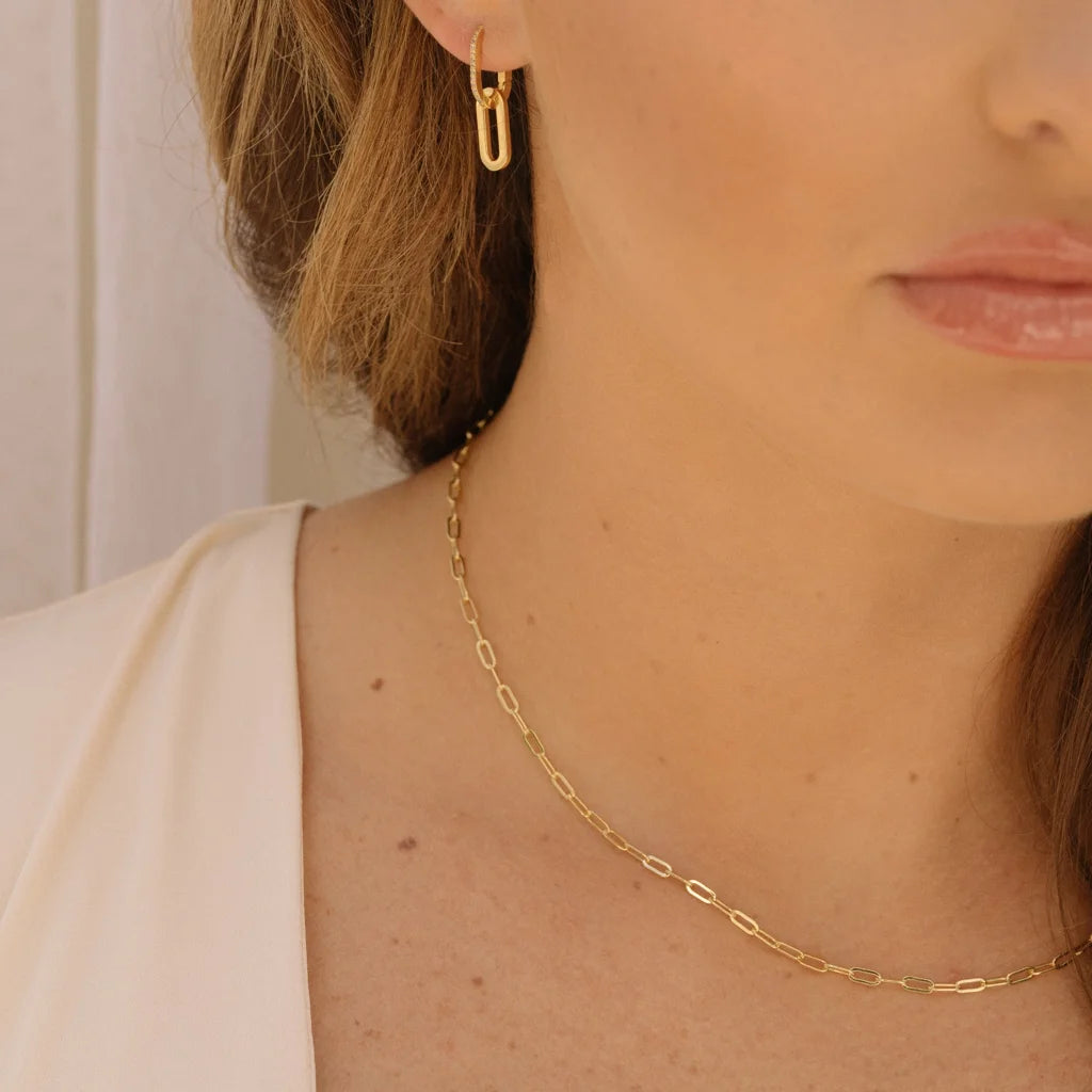The Essential Gold-Filled Paperclip Chain