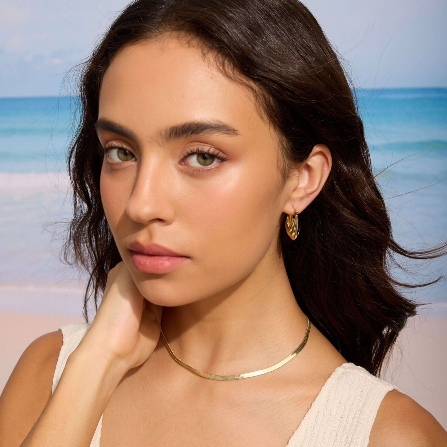 The Sculptural Abstract Hoops