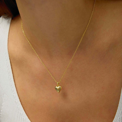 The Classic Puffy Heart Necklace
