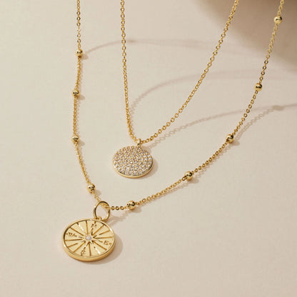 The Guiding Compass Pendant Necklace