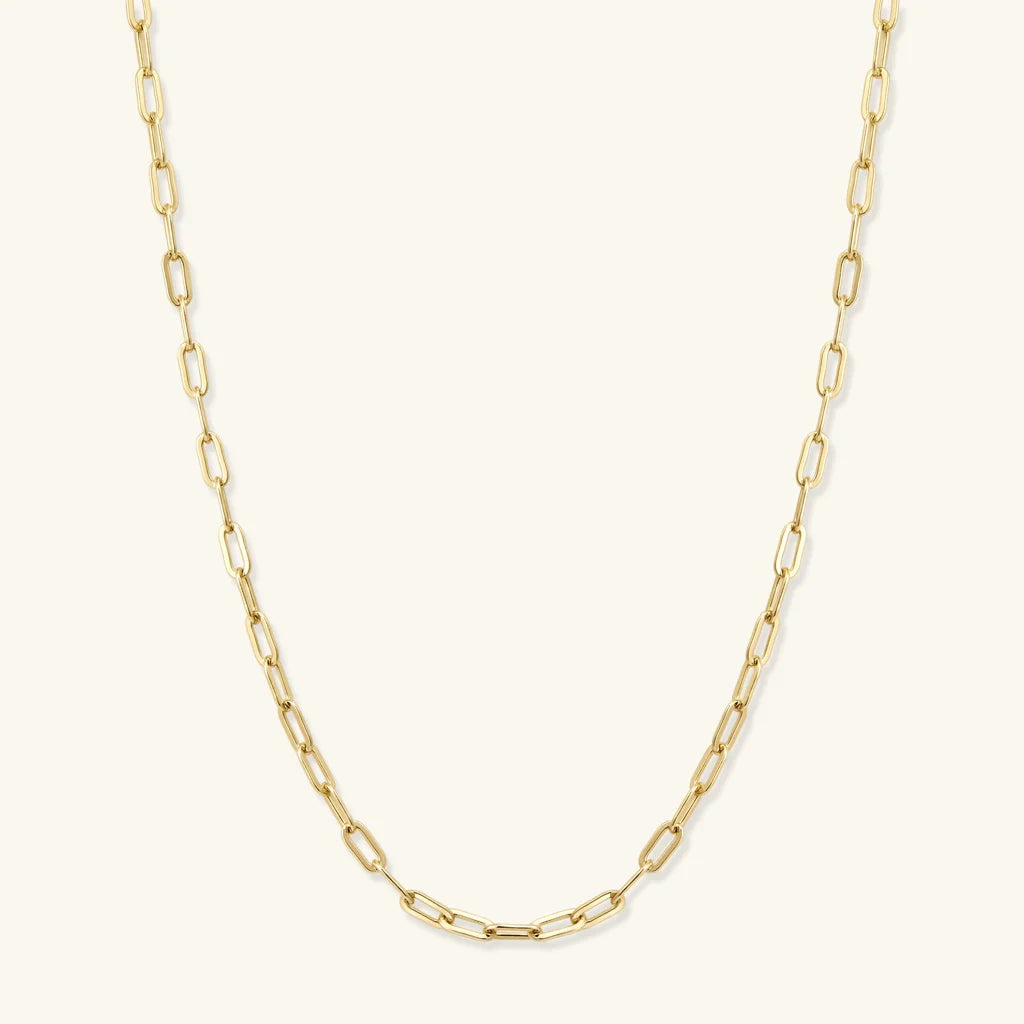 The Essential Gold-Filled Paperclip Chain