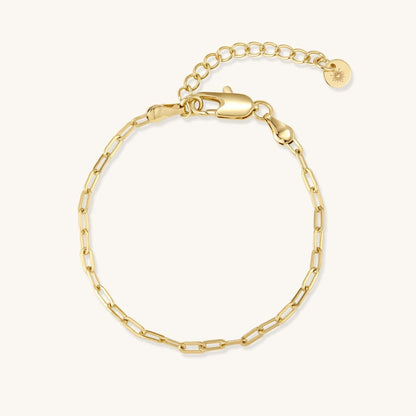 The Essential Gold-Filled Paperclip Bracelet