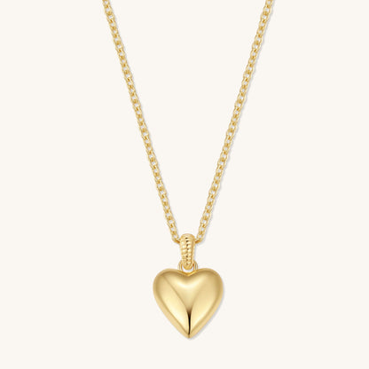 The Classic Puffy Heart Necklace