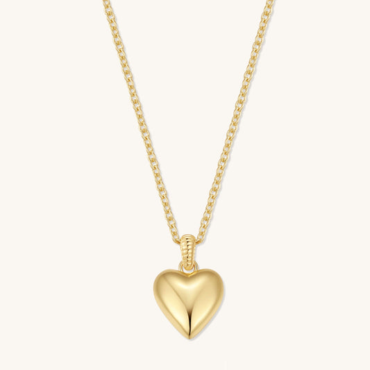 The Classic Puffy Heart Necklace