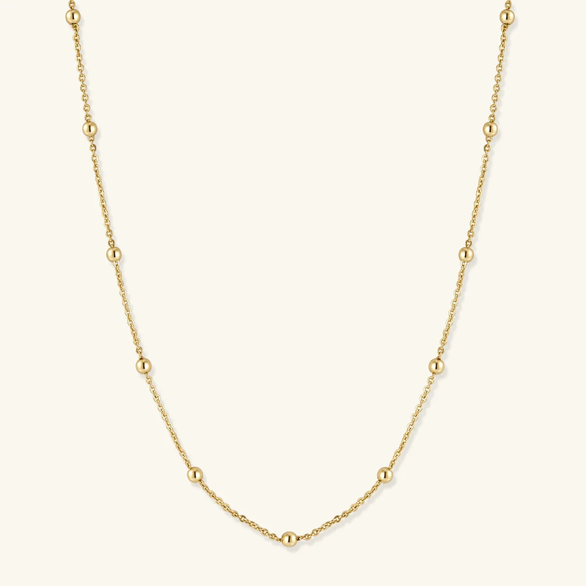 The Dainty Gold-Filled Satellite Necklace