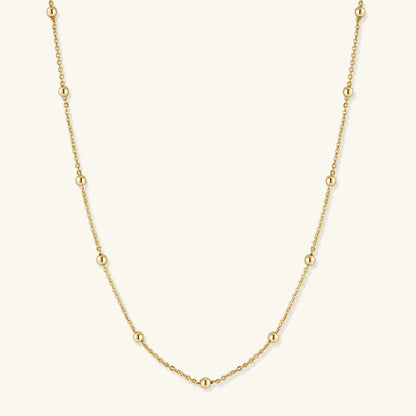 The Dainty Gold-Filled Satellite Necklace