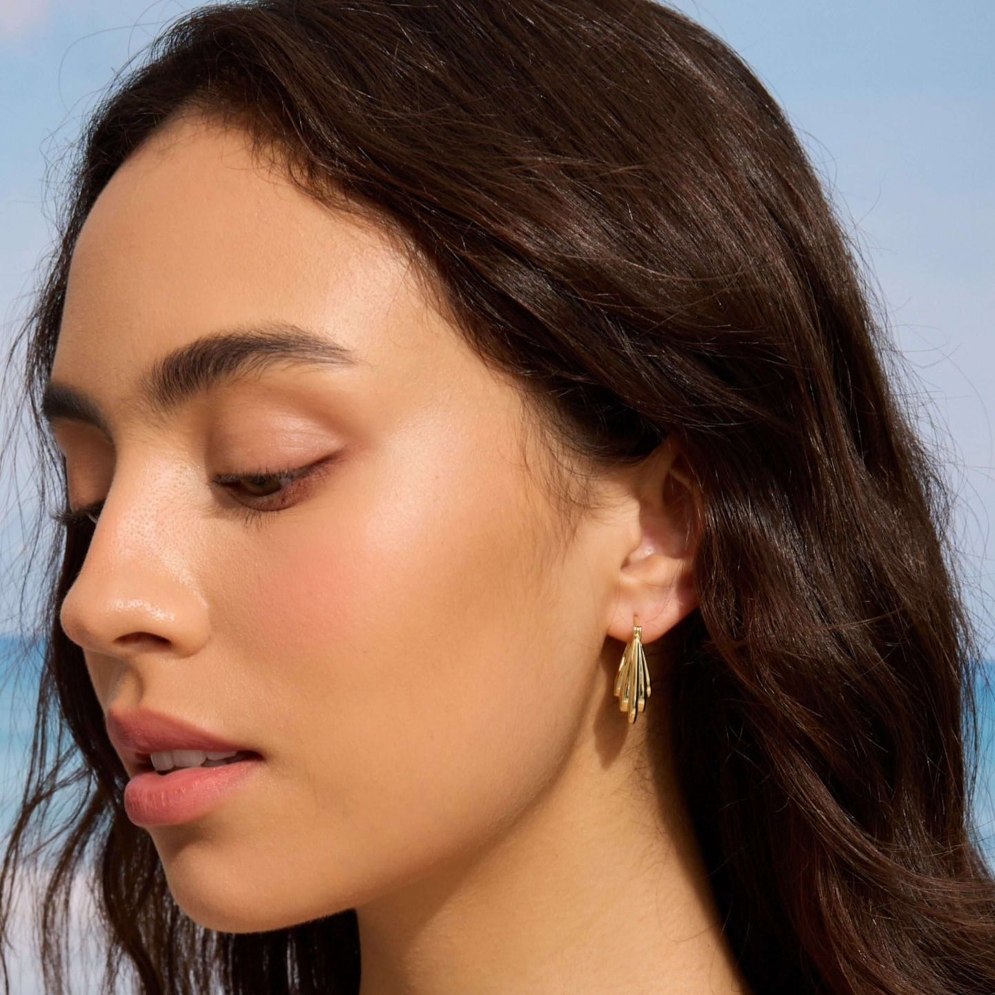 The Sculptural Abstract Hoops