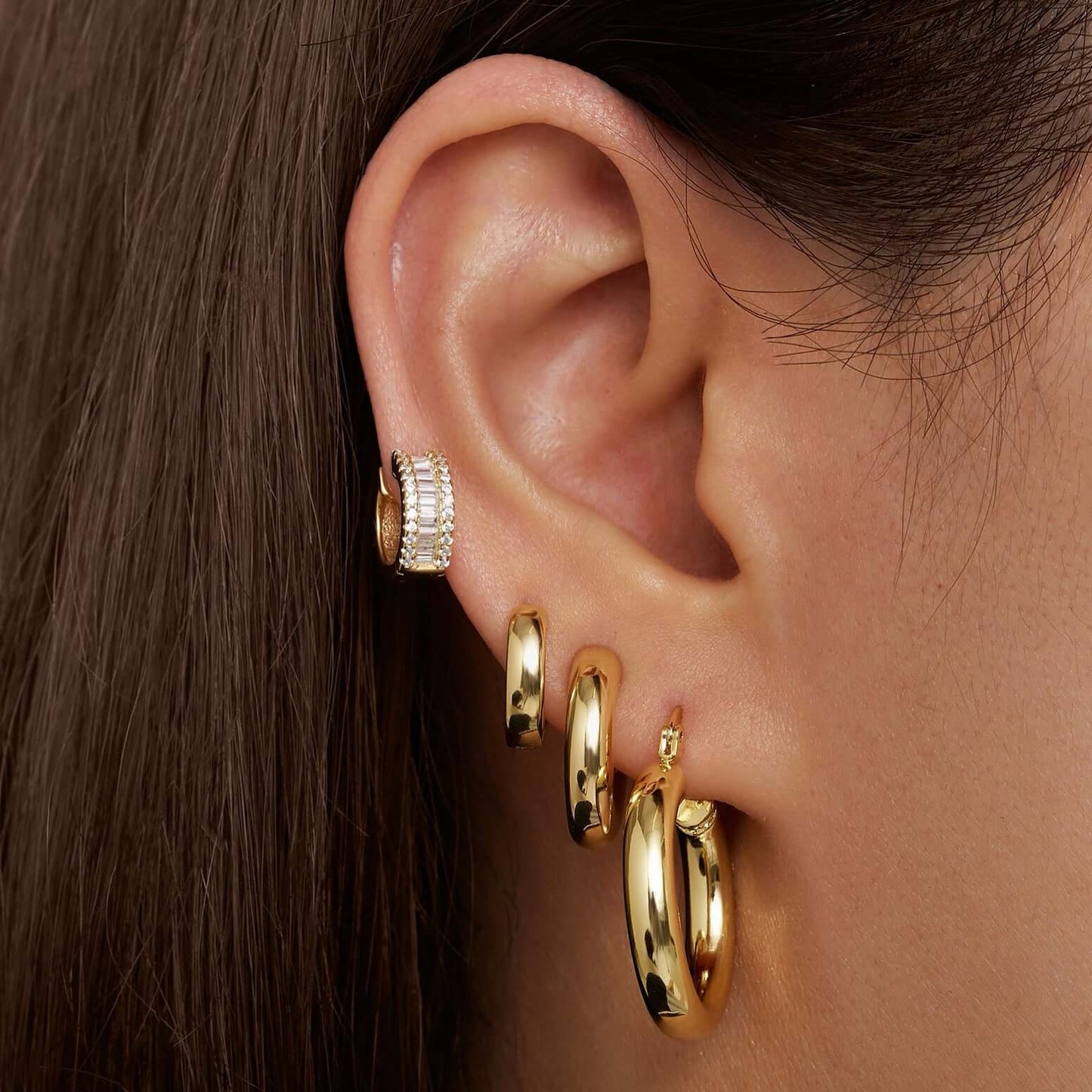 The Classic Tube Hoop Earrings