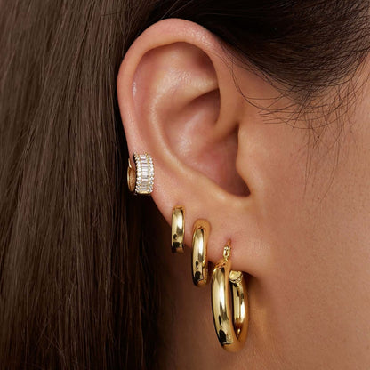The Classic Tube Hoop Earrings