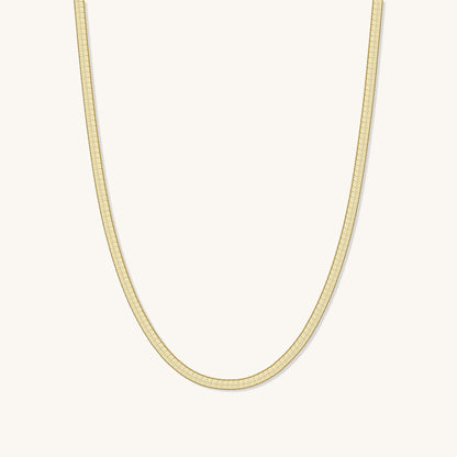 The Classic Herringbone Chain Necklace