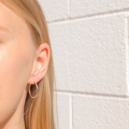 The Classic Thin Hoop Earrings